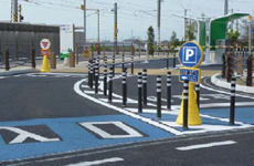 駐車場入口